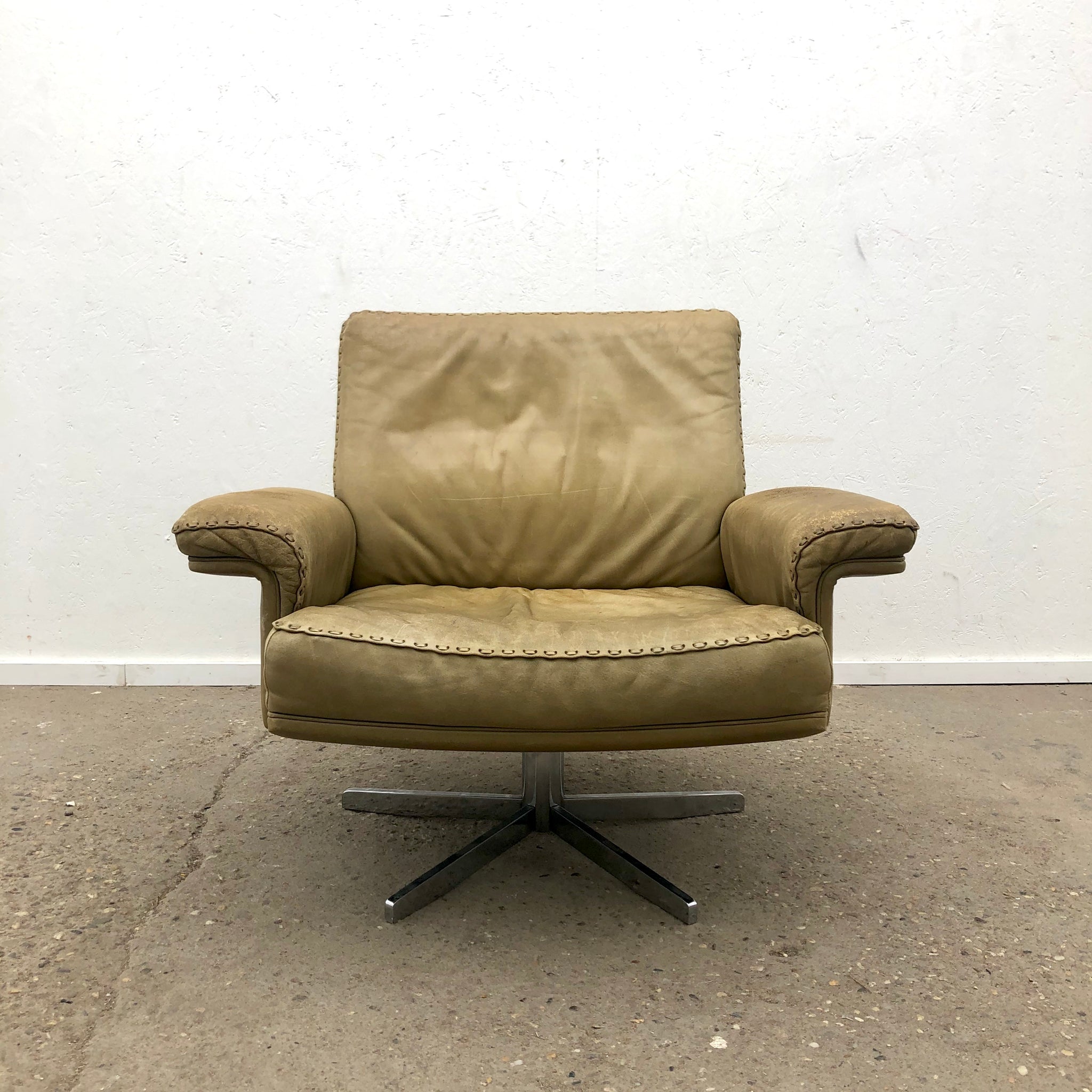 Lounge chair by De Sede, DS35, Swiss design 1970s