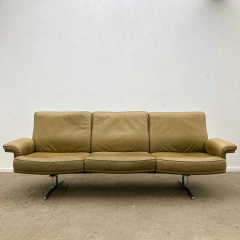 De Sede 3-seater sofa, model DS35, Swiss design 1970s