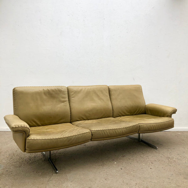 De Sede 3-seater sofa, model DS35, Swiss design 1970s