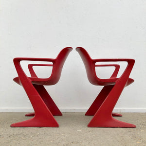 Z chair / Kangaroo chairs by Ernst Moeckl, Space Age 1960s Germany design