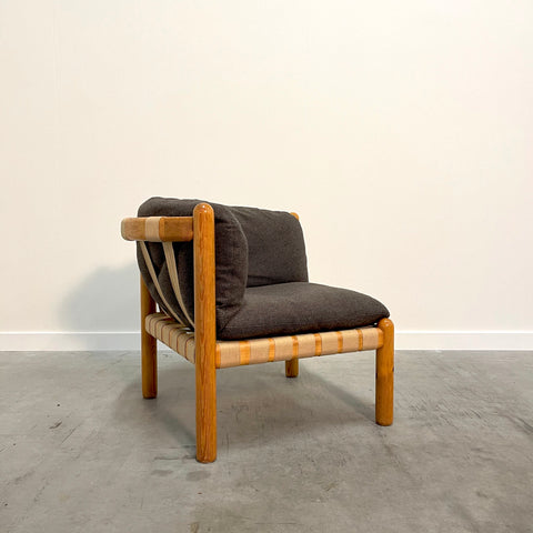 Vintage Daumiller lounge chair for Hirtshals Savvaerk, 1970s