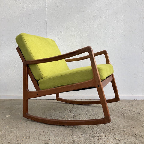 Rocking chair by Ole Wanscher for France & Søn
